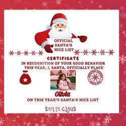 Santa’s Nice list 🎅🎄