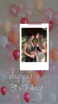 Feliz aniversário 💘