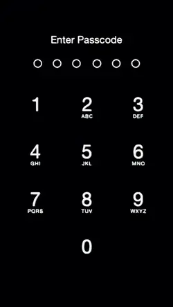 Passcode template 