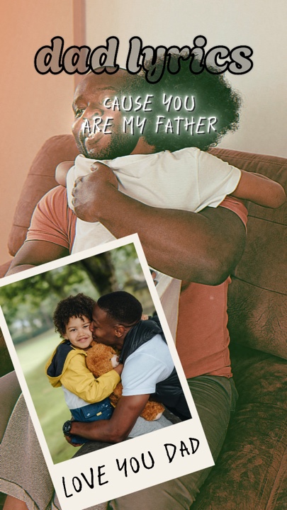 je t'aime papa paroles 