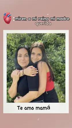 Te amo mamá 