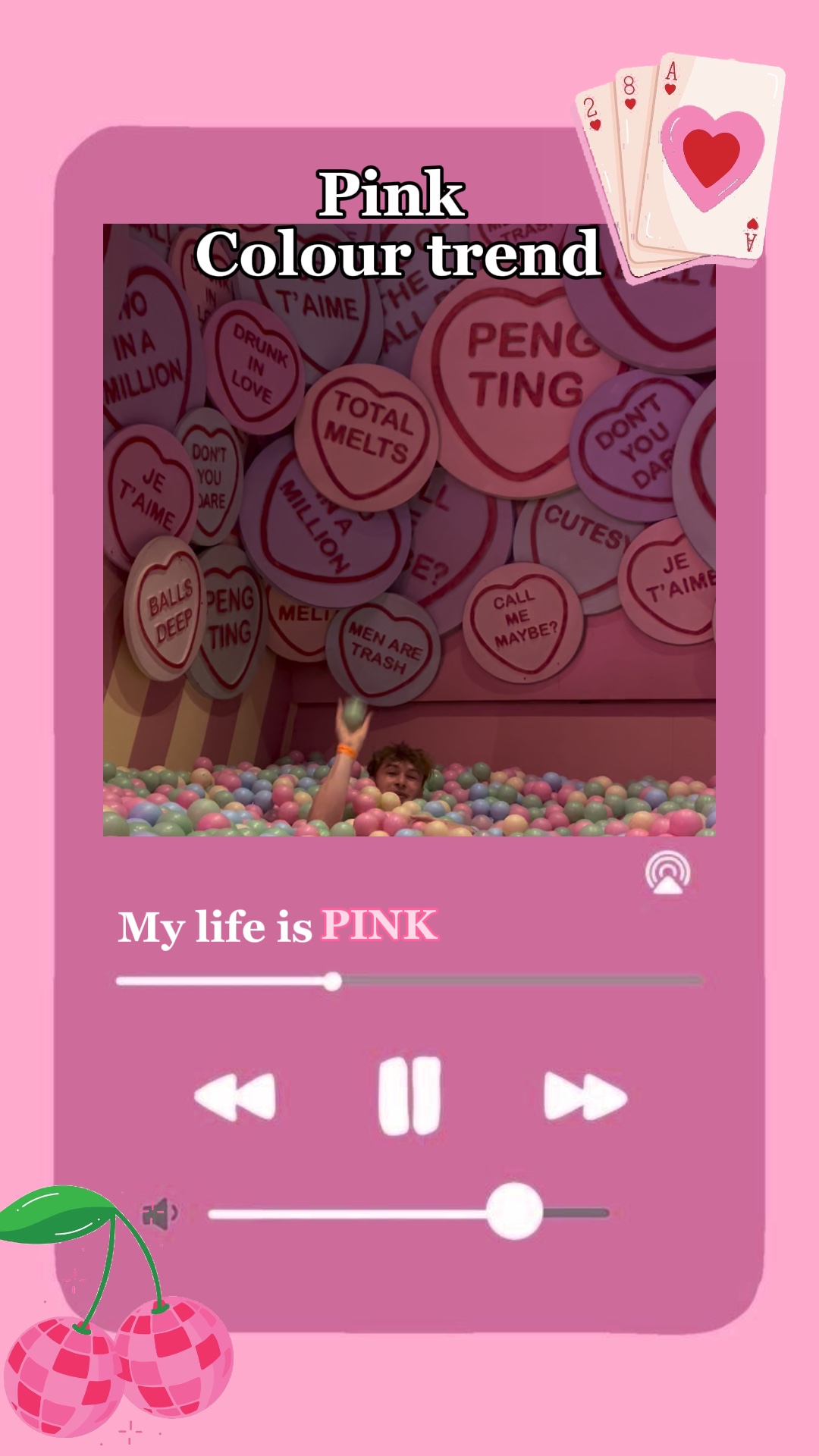 Pink colour trend