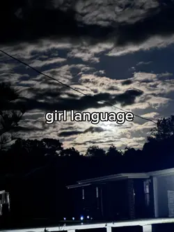 girl language 🎀