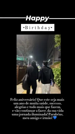 parabéns amigo