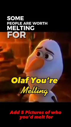 Olaf You’re Melting