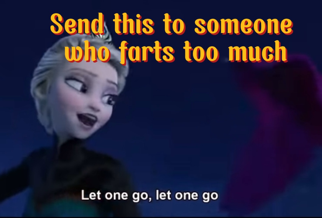 Let one go..