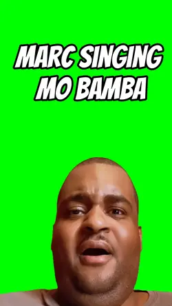 Marc singing Mo Bamb