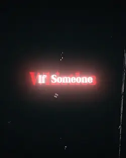 If someone whistles
