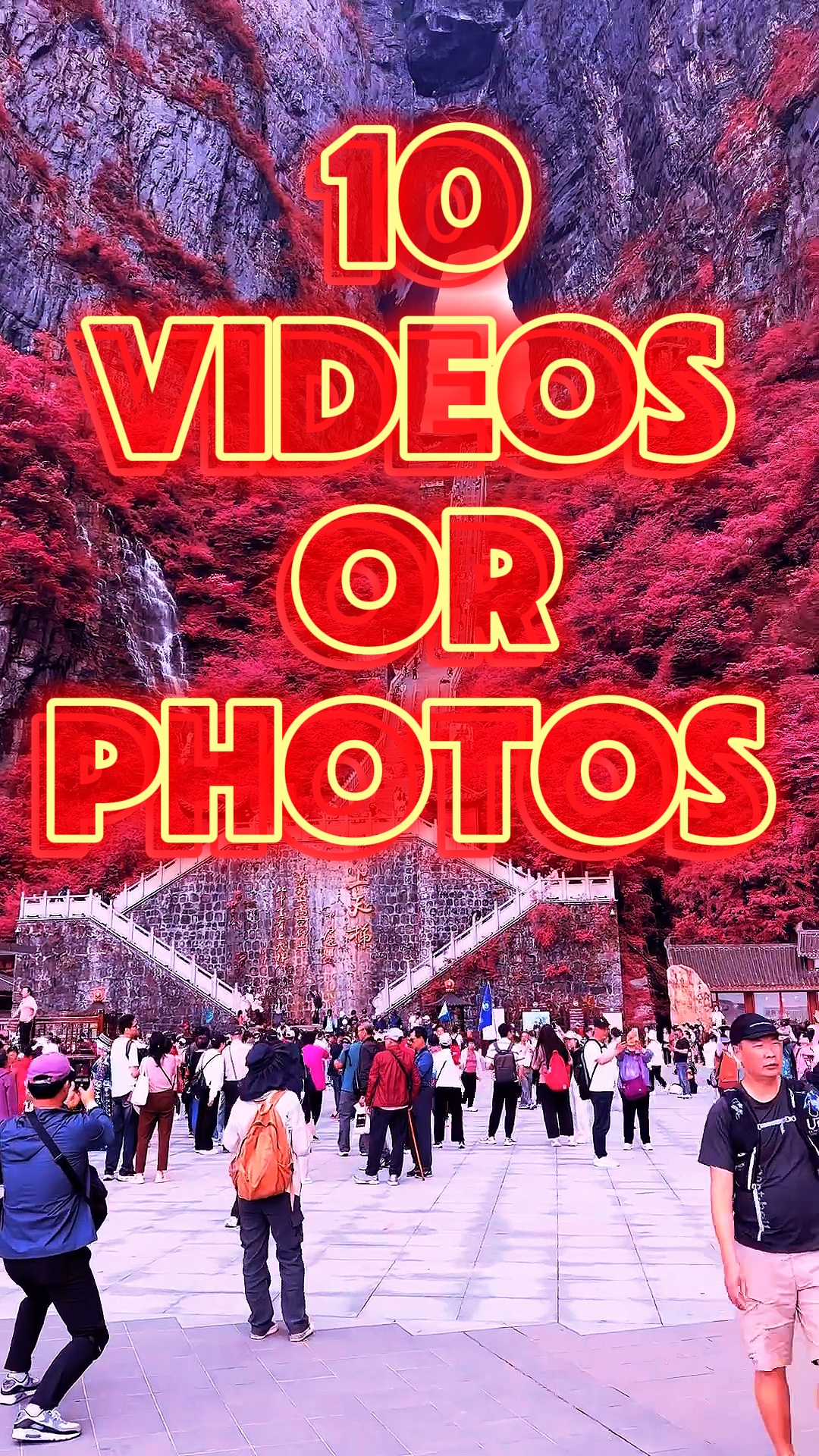 10 vidéos ou photos 