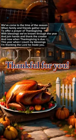 Thankful for you 