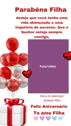parabéns filha
