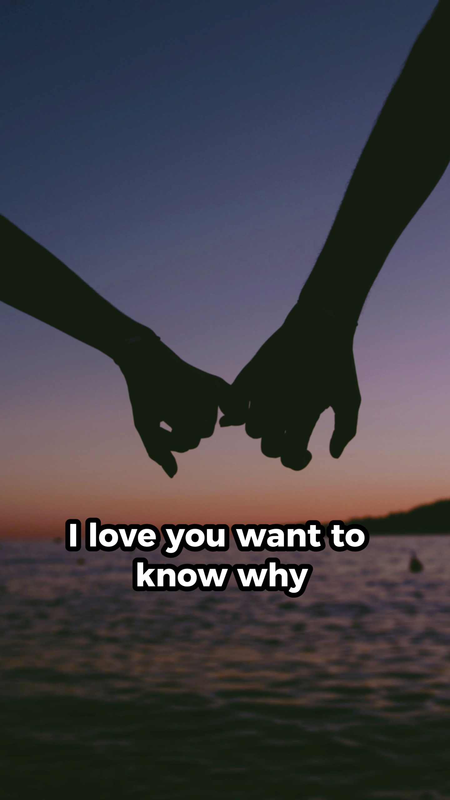 I love you 