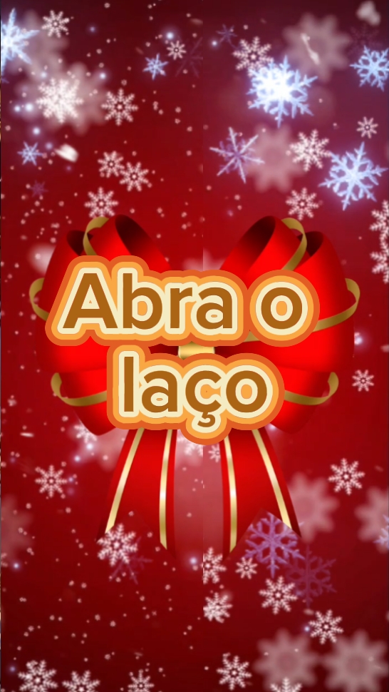 Cartão Laço Natal 
