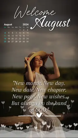 welcome August 