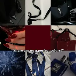 Black,red& navy blue