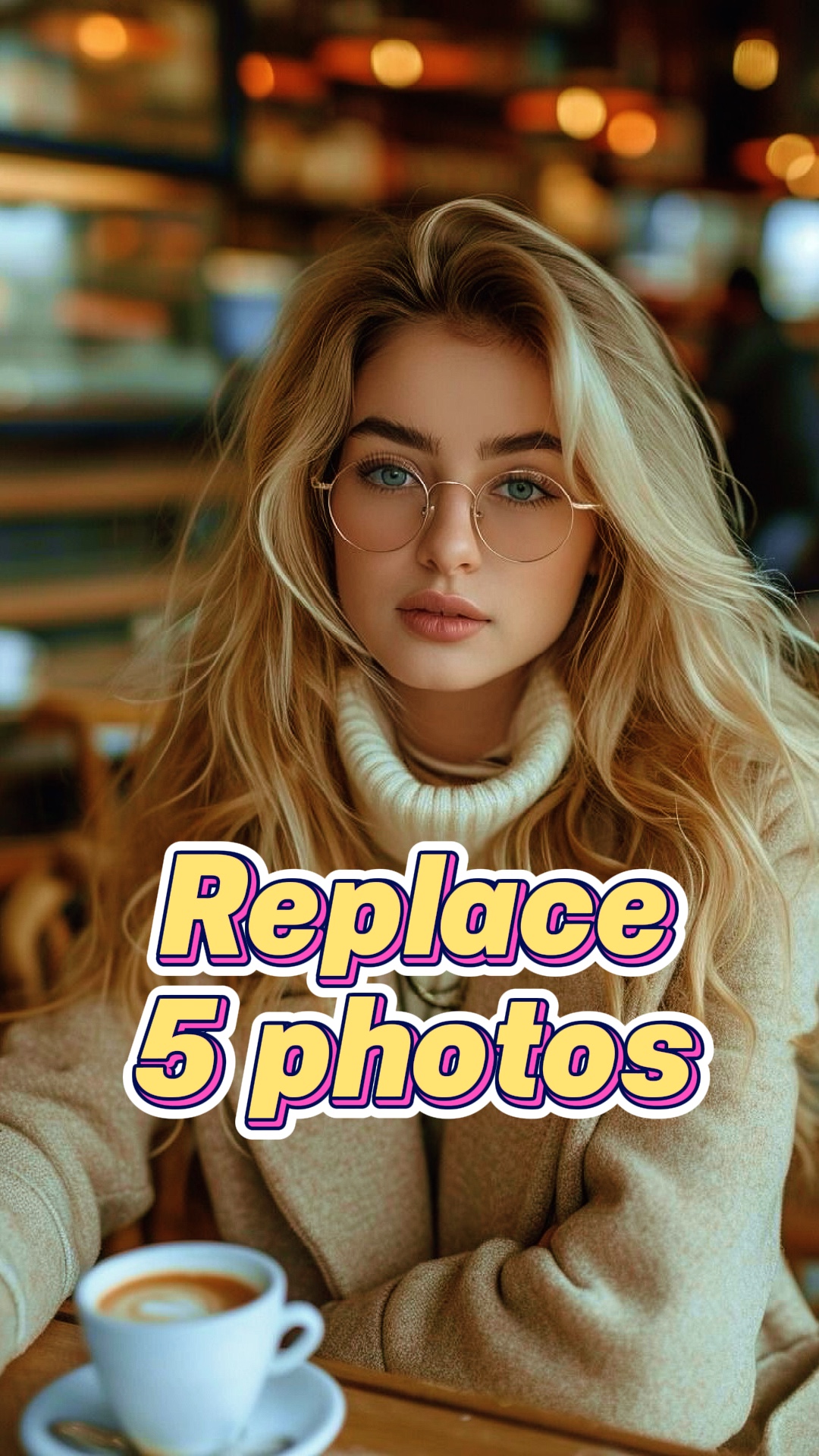 Replace 5 photos