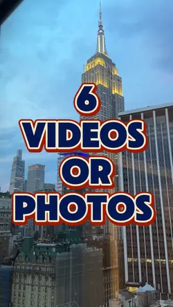 6 videos or photos