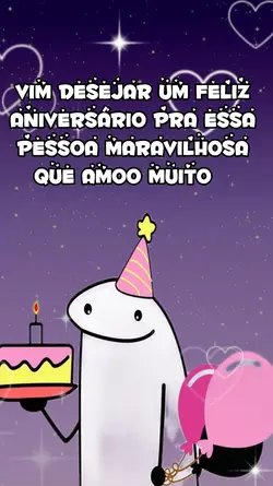 FELIZ ANIVERSÁRIO 
