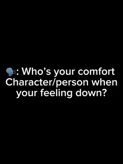 Comfort character