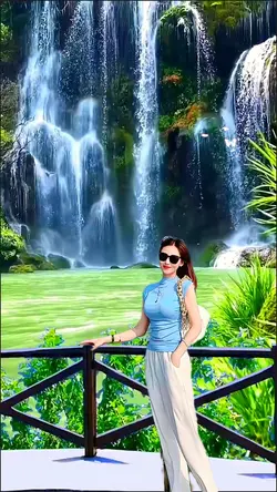 Waterfall view