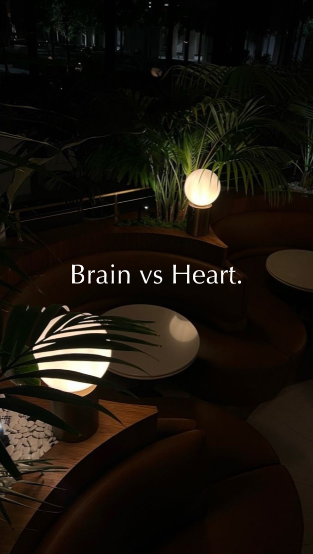 Cerebro vs Corazón.