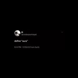Define "Aura"