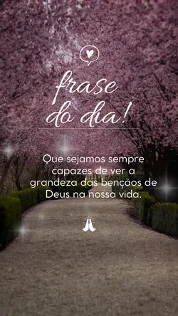 Frase do dia! 