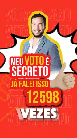 • Voto vermelho