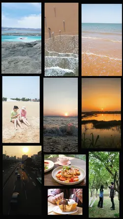 Colagem férias 