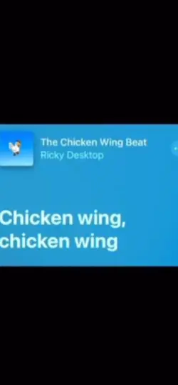 Chicken wing beat