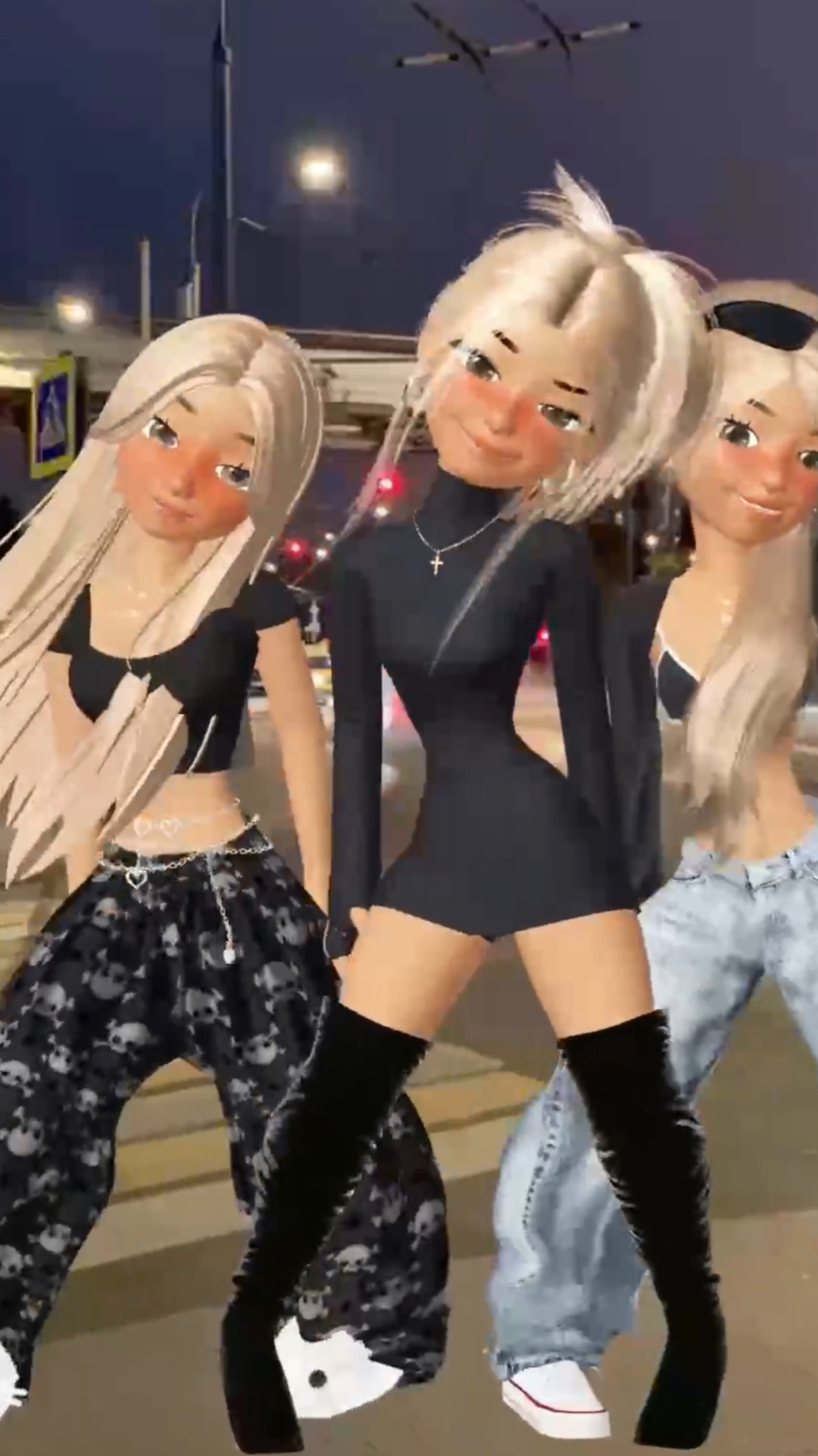 Dancing wit da girls