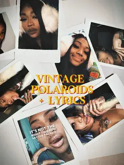 Polaroids + lyrics  
