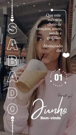 Bem-vindo Junho 🌟
