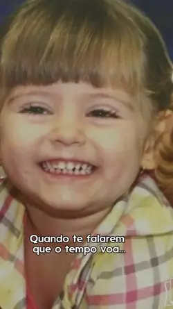 O tempo passa rápido