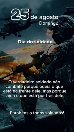Dia do soldado 