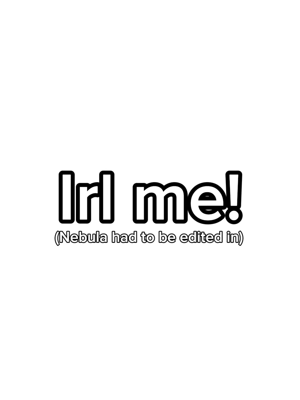 Face reveal 🫨