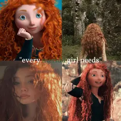 merida e rapunzel