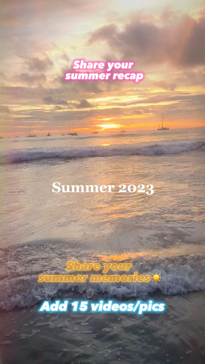 My Summer ‘23☀️