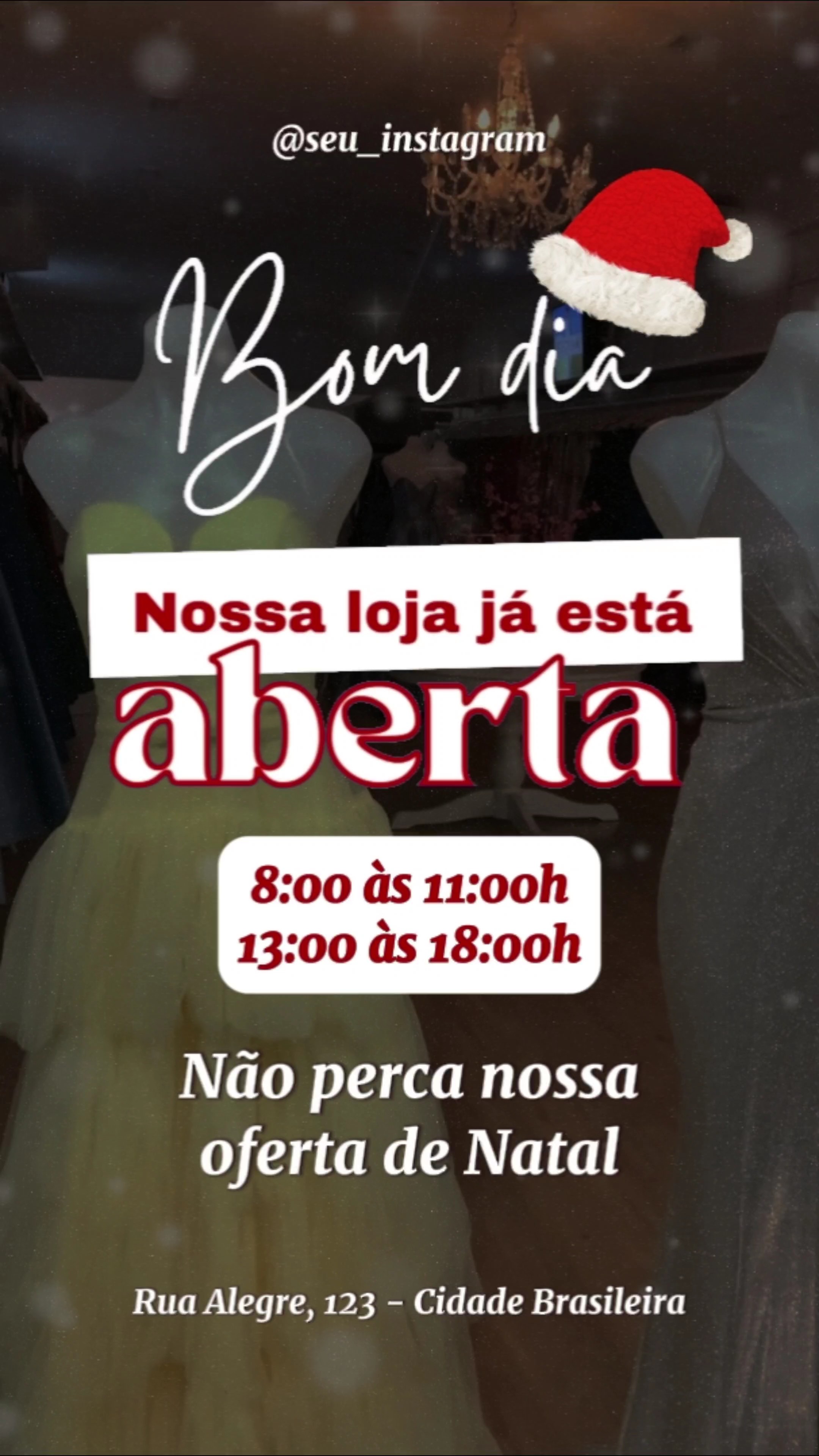 Loja Aberta / Natal
