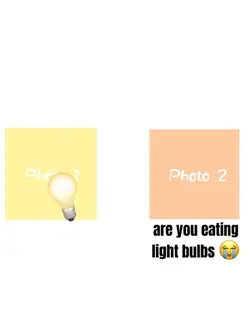 are u eating lightbu