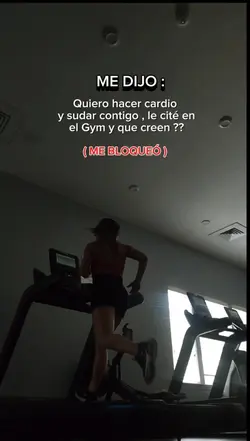Quería hacer cardio 