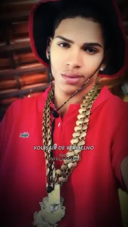 Vou sair de vermelho