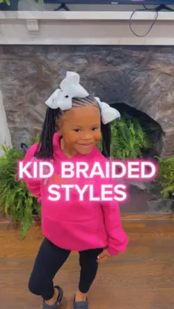 KID BRAID HAIRSTYLE