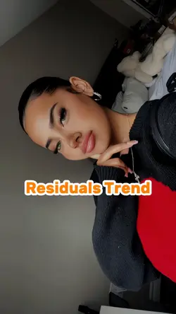 Residuals trend