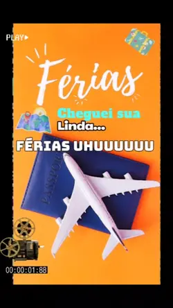 Férias estou chegand