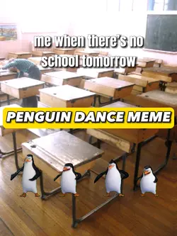 Penguin dance meme