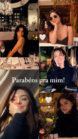 Parabéns p/ mim ✨🤍