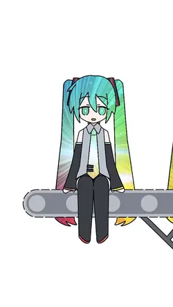 Miku hair