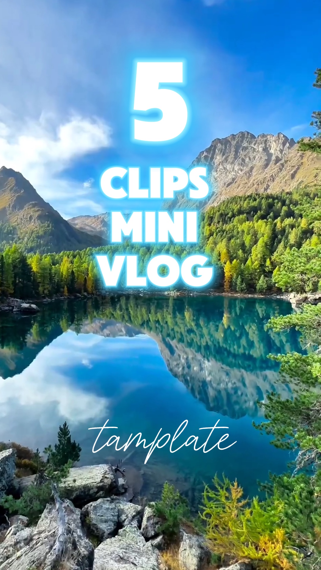 5 vídeos mini vlog 