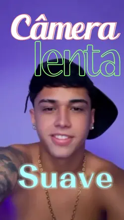 câmera lenta suave